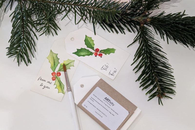 Lørdags-jule-åbent og gavemærke-værksted 6 december