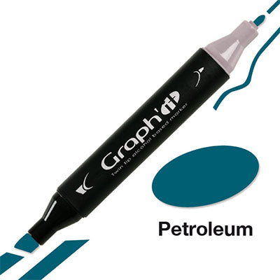 Graph´it twin tip marker Petroleum 7290