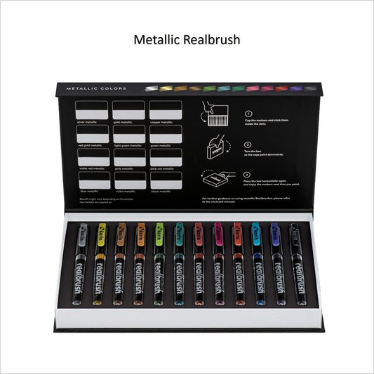Karin Realbrush Pro Metallic sæt