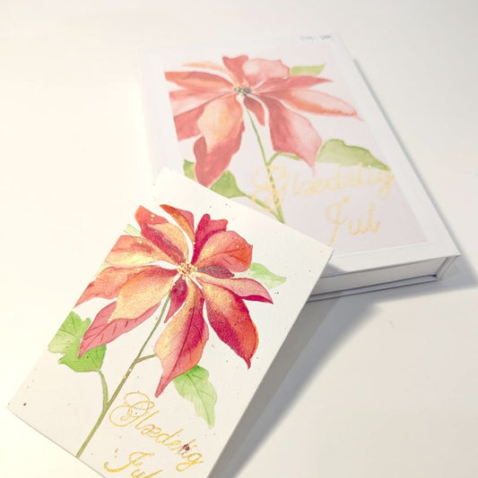 Kunstidé med materialepakke - Christmas Flower