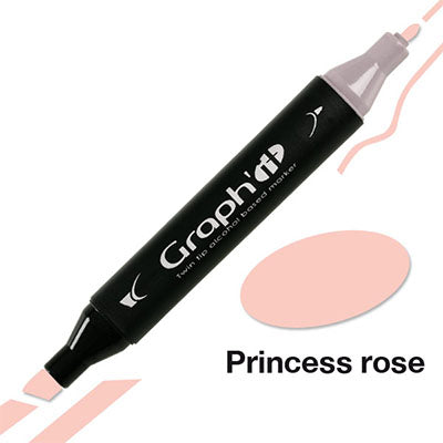 Graph´it twin tip marker Princess rose
