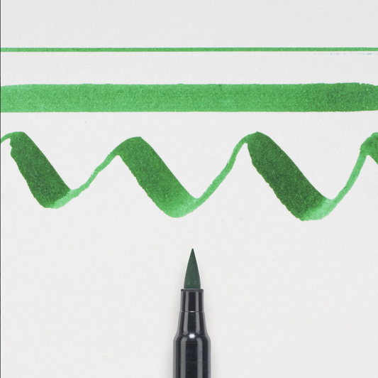 29 KOI Watercolor Brush Pen green