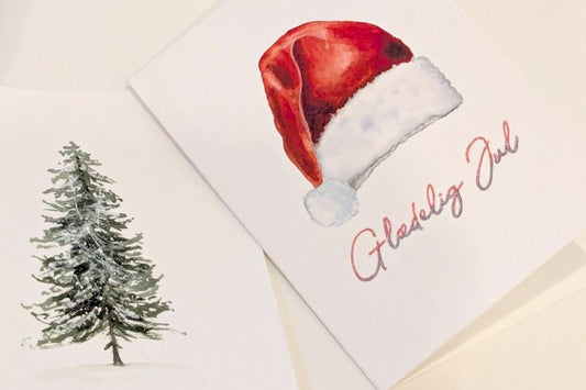 Jule-akvarel-workshop 9. december