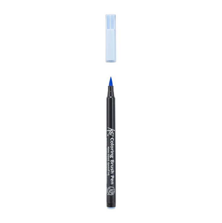 Koi Coloring Brush Pen light sky blue akvareltusch