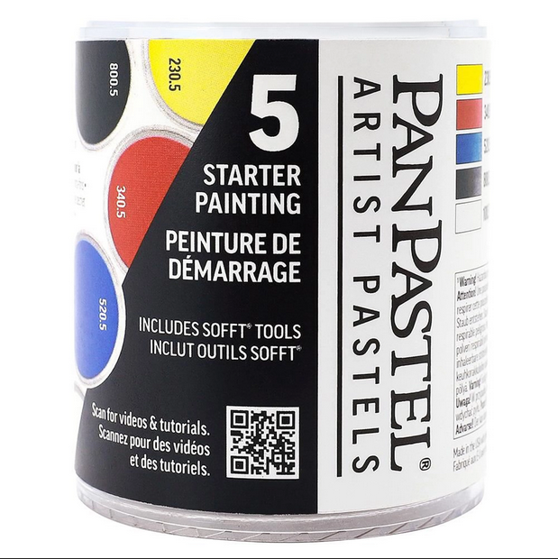 PanPastel Starter Kit - 5 basis farver