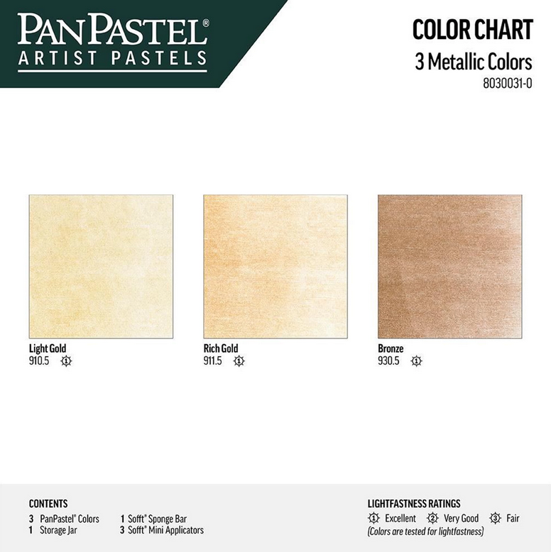 PanPastel Starter Kit Metallic