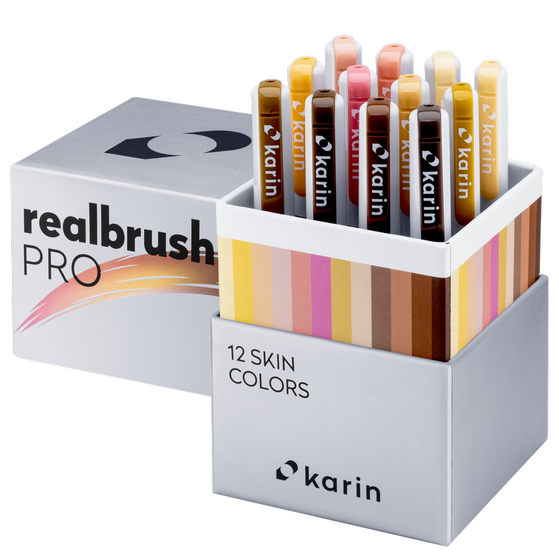 Karin Realbrush Pro forskellige sæt