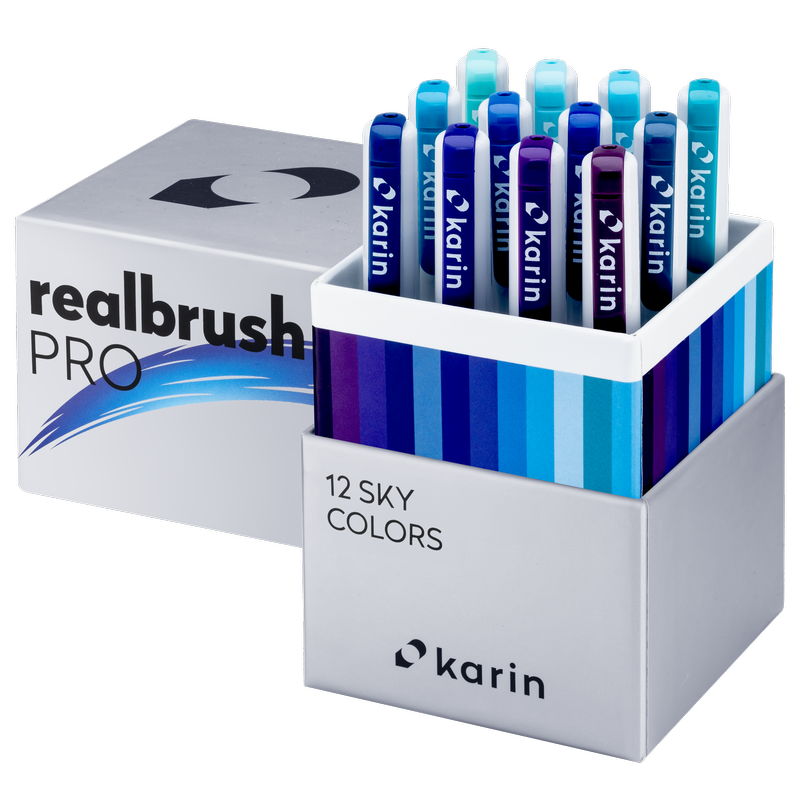 Karin Realbrush Pro forskellige sæt