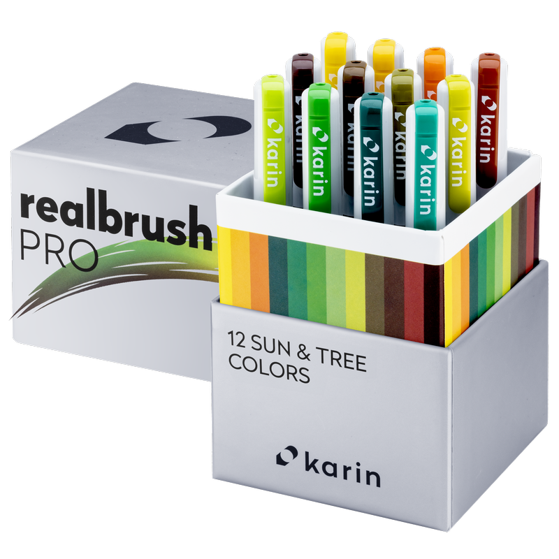 Karin Realbrush Pro forskellige sæt