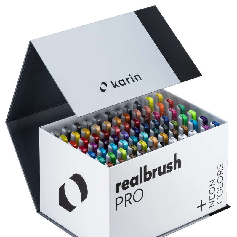Karin Realbrush PRO 72 colors