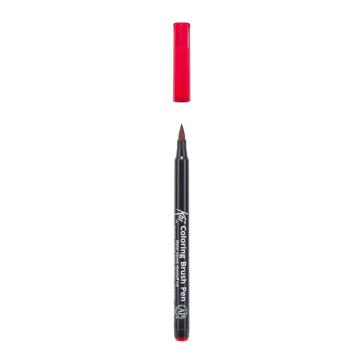 Koi Coloring Brush Pen red 19 akvareltusch