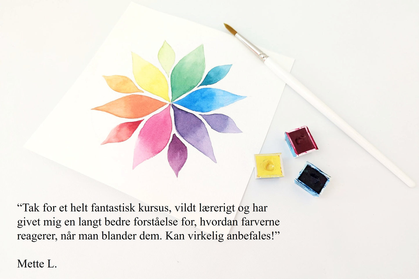 Watercolour Basics - Begynder akvarelkit