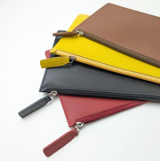 Læder etui fra Viking