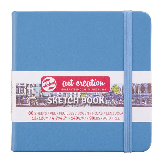 Art Creation sketchbook 12 x 12 cm Lake blue